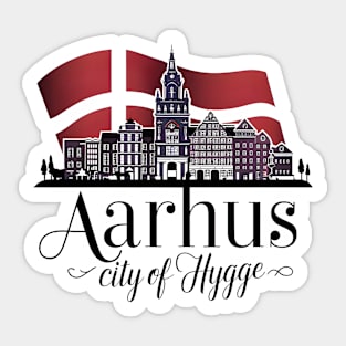 Cozy Aarhus Retreat Sticker